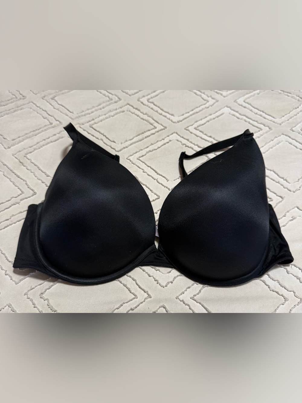 Black Smooth Push-up Bra - Women Intimates